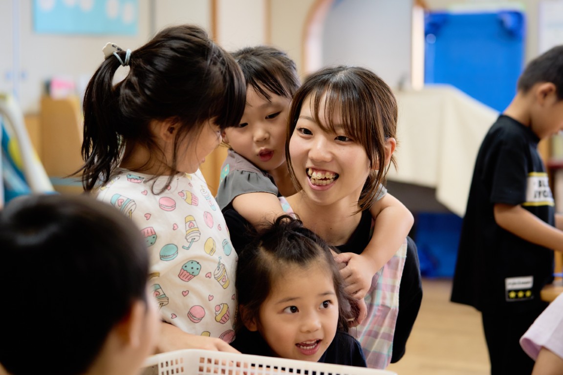 子どもたちとのふれあい